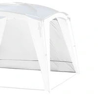 Set zidova BRUNNER za paviljon Medusa, bijeli, 3 m
