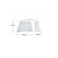 Set zidova BRUNNER za paviljon Medusa, bijeli, 3 m
