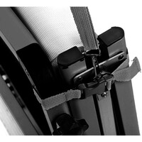 Ležaljka BRUNNER MARBELLA, s baldahinom, bijela (0410022N.C06)