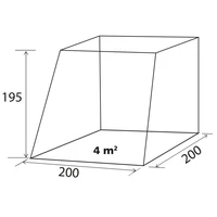 Šator BRUNNER ESCAPE, stražnji, za VW T5/T6 (0102945N)