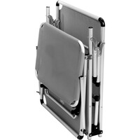 Ležaljka BRUNNER MALIBU, s baldahinom, siva (0410011N.C30)