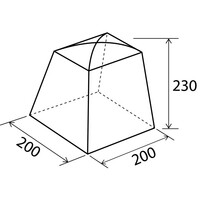Šator BRUNNER CHEF II OUTDOOR, kuhinjski (0426041N)