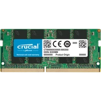 Memorija CRUCIAL 16 GB, DDR4, 3200 MHz, SODIMM, CL22, 1.2V