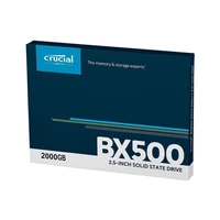 SSD disk 2 TB, CRUCIAL BX500, 2.5", SATA, 3D NAND