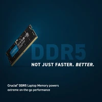 Memorija CRUCIAL 32 GB, DDR5, 5600 MHz, SODIMM, CL46, 1.1V