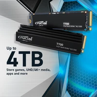 SSD disk 2 TB, CRUCIAL T700, M.2, NVMe x4, Gen5