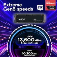 SSD disk 1 TB, CRUCIAL T705, M.2, NVMe x4, Gen5