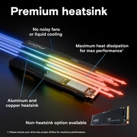 SSD disk 1 TB, CRUCIAL T705, M.2, NVMe x4, Gen5