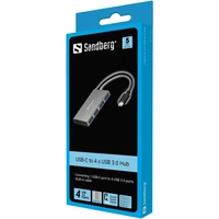 Hub SANDBERG USB-C na 4xUSB 3.0