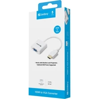 Adapter SANDBERG HDMI na VGA Converter