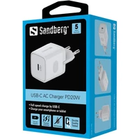 Punjač SANDBERG USB-C s Power Delivery