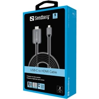 Kabel SANDBERG USB-C na HDMI adapter, 2m