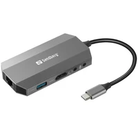 Docking stanica SANDBERG USB-C 6-u-1 Travel Dock