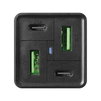 Punjač SANDBERG 4-u-1, 2xUSB-C i 2xUSB, 65W