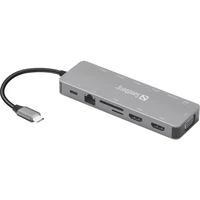 Docking stanica SANDBERG USB-C 13-u-1, za prijenosno računalo