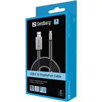 Kabel SANDBERG USB-C na DisplayPort video, 2m