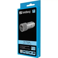 Punjač za auto SANDBERG, 1xQC3.0 i 1xUSB-C, 48W