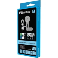 Punjač SANDBERG Qi wireless, magnetic, 15W