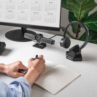 Slušalice SANDBERG Wireless Office Headset Pro+, bežične, s mikrofonom