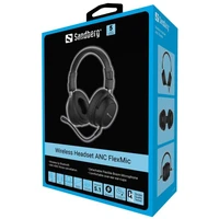 Slušalice SANDBERG Wireless Headset ANC FlexMic, s mikrofonom
