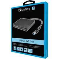 DVD pogon SANDBERG, eksterni, USB-C