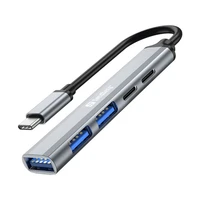 Hub SANDBERG USB-C na 3xUSB-A + 2xUSB-C, Saver