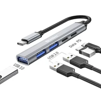 Hub SANDBERG USB-C na 3xUSB-A + 2xUSB-C, Saver