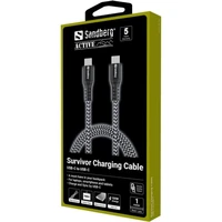Kabel SANDBERG Survivor USB-C, 1m, 100W