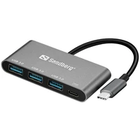 Hub SANDBERG USB-C na 3xUSB 3.0 + PD