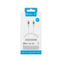 Kabel SANDBERG USB-C 3.1 Gen1/Lightning MFI PD, 1m