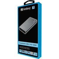 Powerbank SANDBERG USB-C PD 100W, 20.000mAh