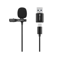 Mikrofon SANDBERG Streamer USB Clip Microphone