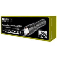 Powerbank SANDBERG Survivor Torch 5000, s prijenosnom svjetiljkom