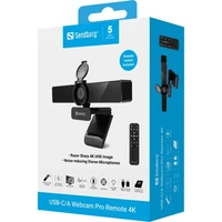 Web kamera SANDBERG USB-C/A Pro Remote, 4K
