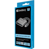 Dock SANDBERG USB-C Mini HDMI + USB