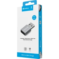 Adapter SANDBERG USB-A na USB-C Dongle