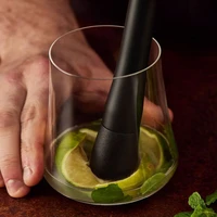 Set za koktele VONSHEF, Parisian, 6 kom, mat crni