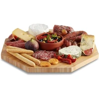 Ploča za serviranje VONSHEF, bambus, Lazy Susan