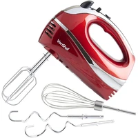 Mikser VONSHEF, 300 W, profesionalni, crveni, Amazon best seller!