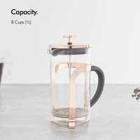 French Press VONSHEF, bakreni French Press VONSHEF, bakreni