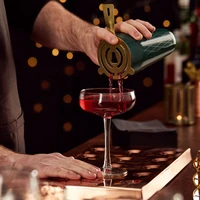 Set za koktele VONSHEF, Parisian Green & Gold, 6 kom, 1000445