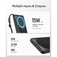 Powerbank VEGER MagOn 10.000 mAh, crni Powerbank VEGER MagOn 10.000 mAh, crni