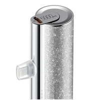 Powerbank VEGER, s ugrađenim Type-C priključkom, 5.000 mAh, srebrni Powerbank VEGER, s ugrađenim Type-C priključkom, 5.000 mAh, srebrni