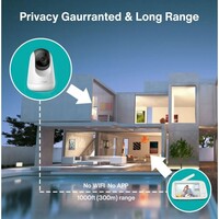 Baby monitor VAVA Baby Nanny, pametni, s HD ekranom i noćnim vidom, VA-IH019