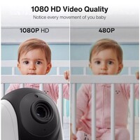 Baby monitor VAVA Baby Nanny, pametni, s HD ekranom i noćnim vidom, VA-IH019