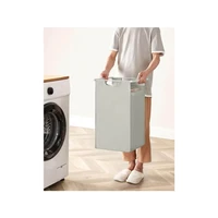 Košara za rublje VASAGLE, s 3 odjeljka, bijela