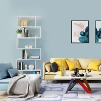 Regal VASAGLE, samostojeći, s 6 polica, drveni, LBC61WT