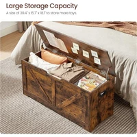 Klupa VASAGLE, Vintage, 40 × 100 × 46 cm