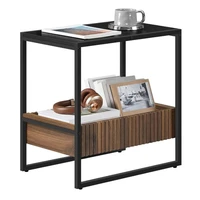 Stranski stol VASAGLE, rustikalni, smeđi