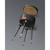 Okrugli tabure VASAGLE EKHO, s oblazinjenim sjedištem